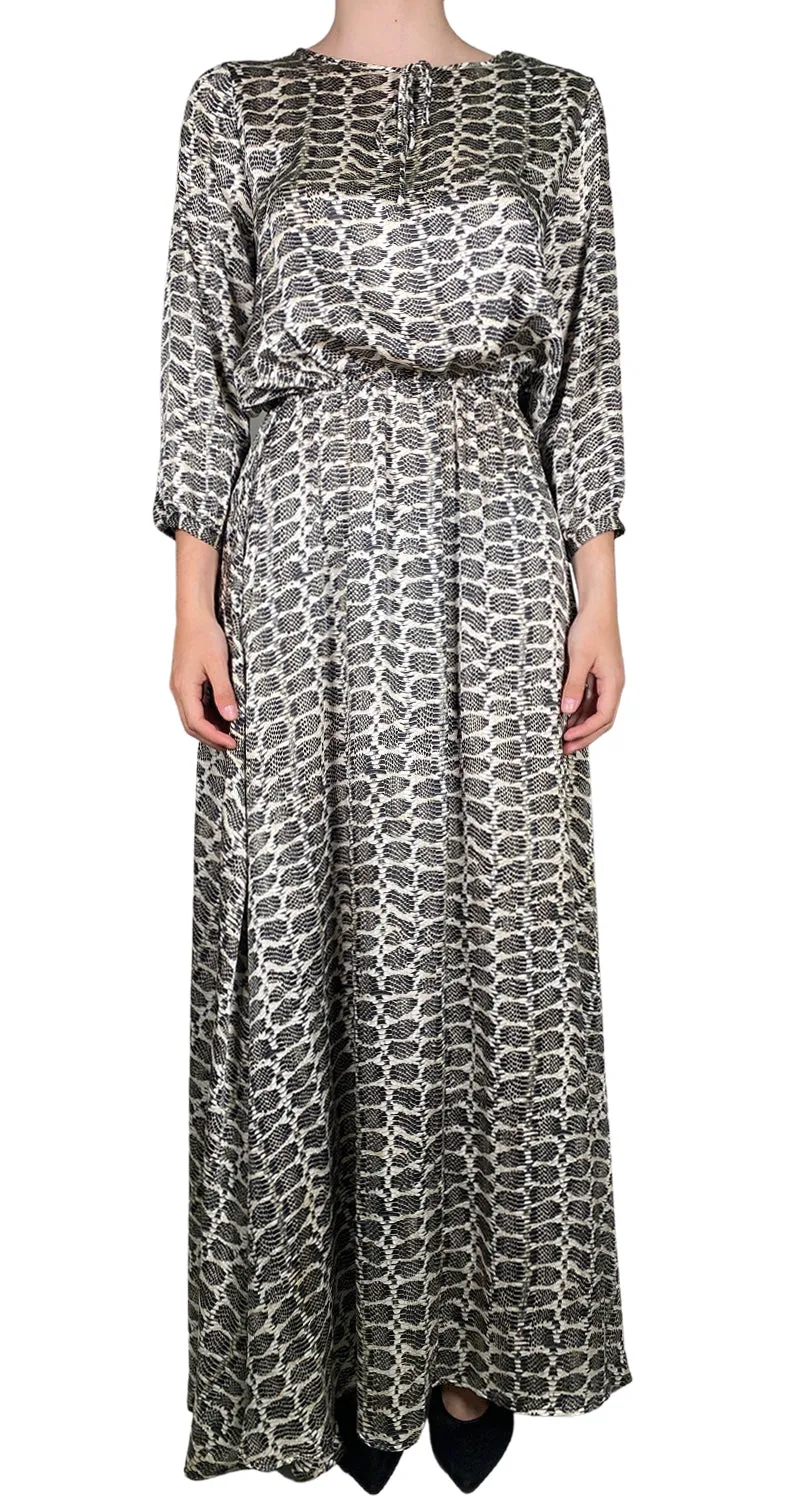 AWADA X SANTINO - Vestido Snake @domiclerc