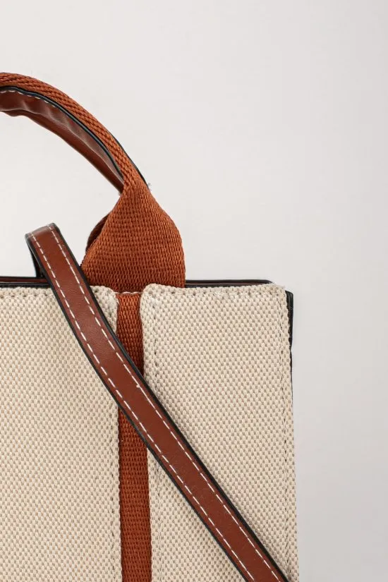 bolso bandolera tafal - beige