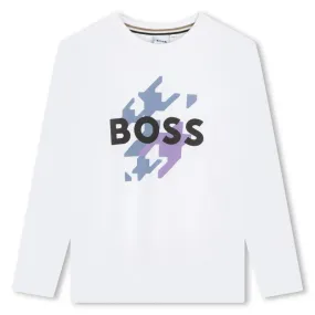 BOSS Camiseta de manga larga