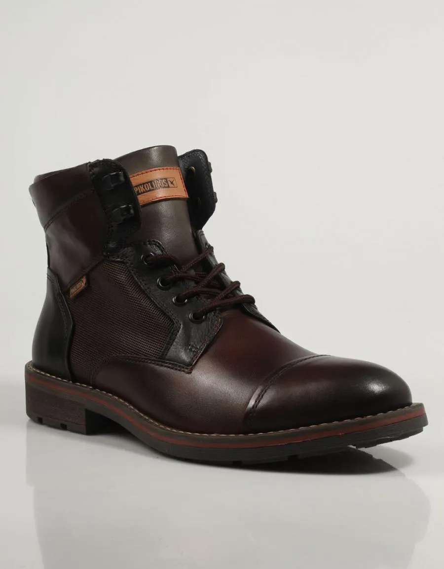  bottines PIKOLINOS York M2m 8156c1 en Maron 83944