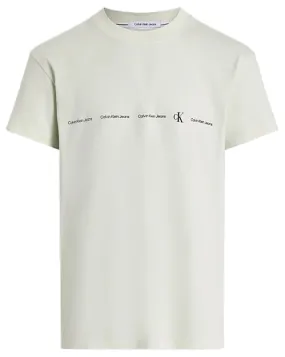 CAMISETA HOMBRE  CK LOGO REPEAT TEE