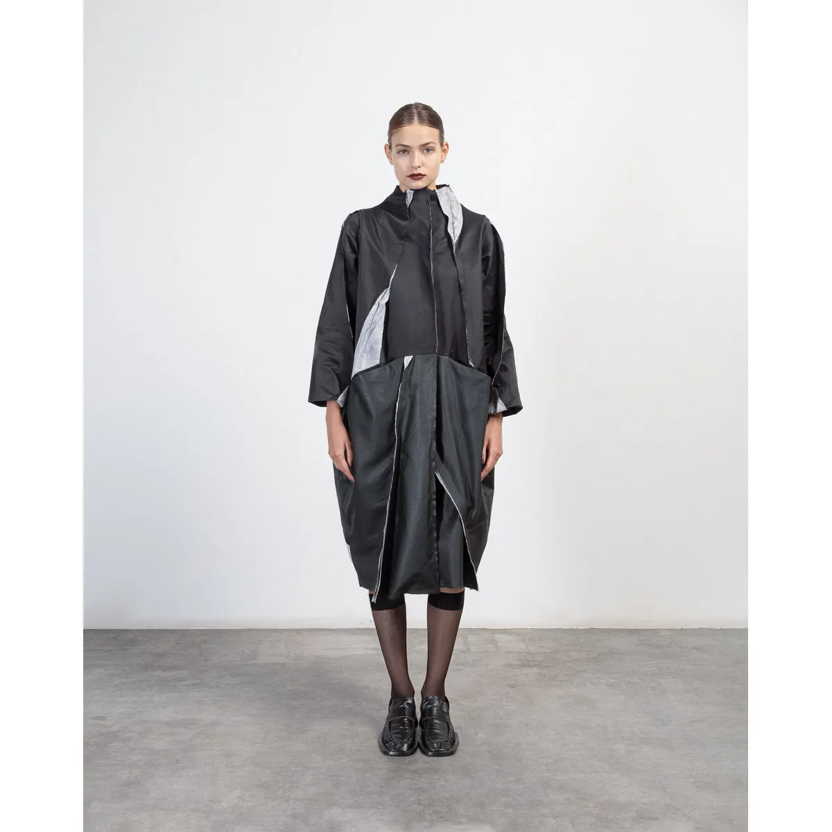 Chaqueta larga Papucei J.NOM Negro