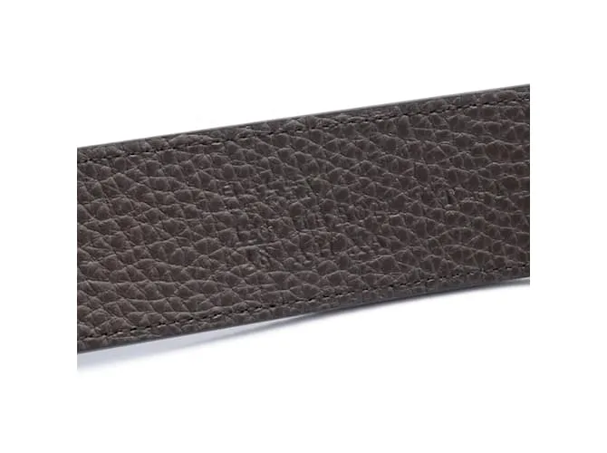 Cinturón de cuero para hombre Bally Castaño Negro 