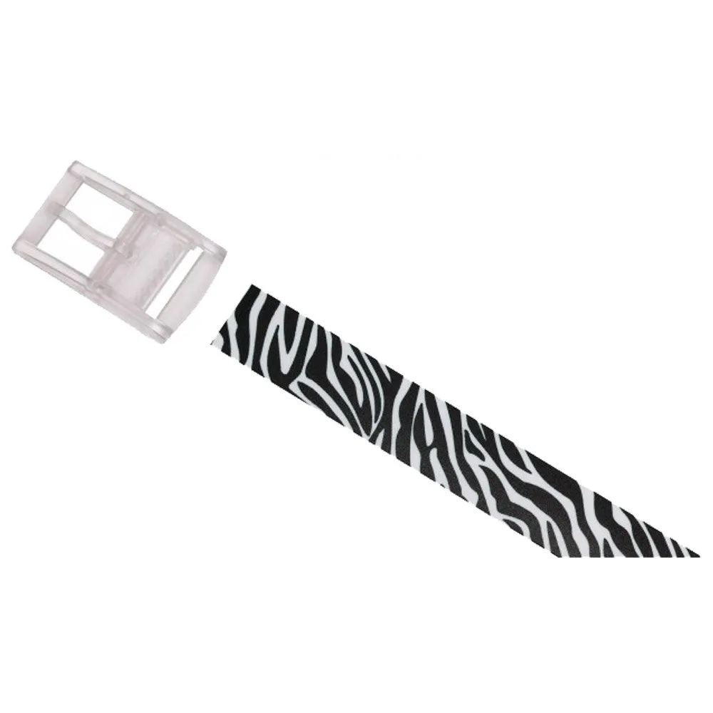 Cinturón Skimp Print Black Zèbre