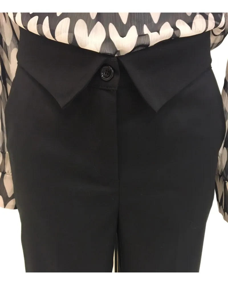 copia Happy25 D2424 - Elegantes pantalones para mujeres - Negro