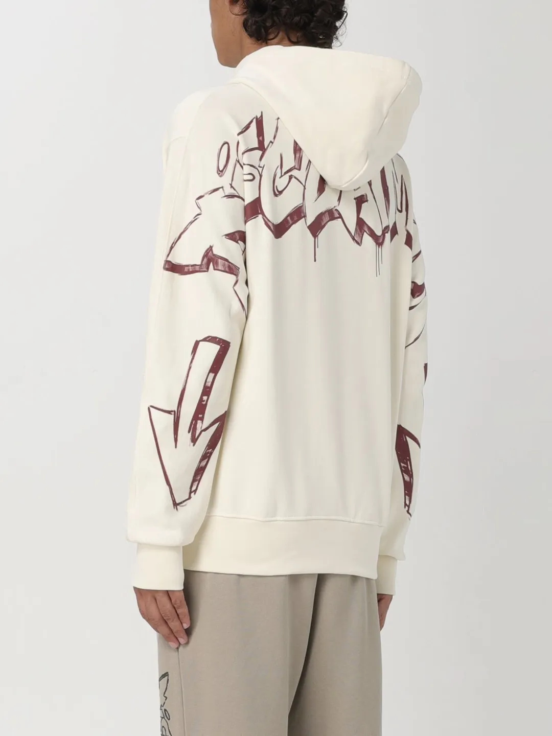 DISCLAIMER Sudadera color crudo