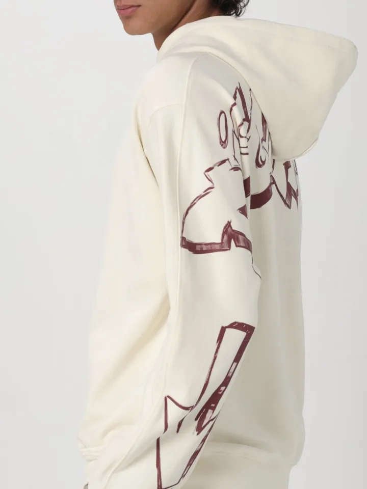 DISCLAIMER Sudadera color crudo