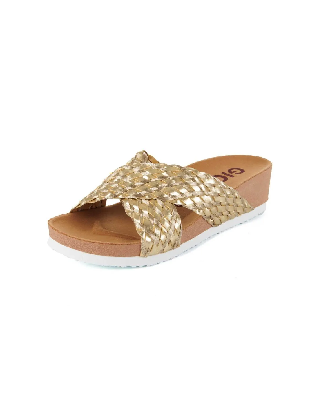 GIOSEPPO - Sandalias doradas Turiacu 68952 Mujer