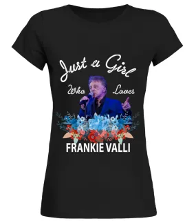 GIRL WHO LOVES FRANKIE VALLI Camiseta cuello redondo Mujer