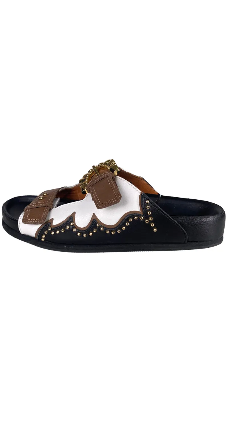 JAZMIN CHEBAR Sandalias Multicolor Cierres