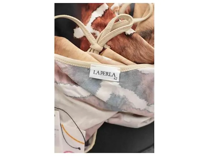 La Perla Vestido marrón Castaño 