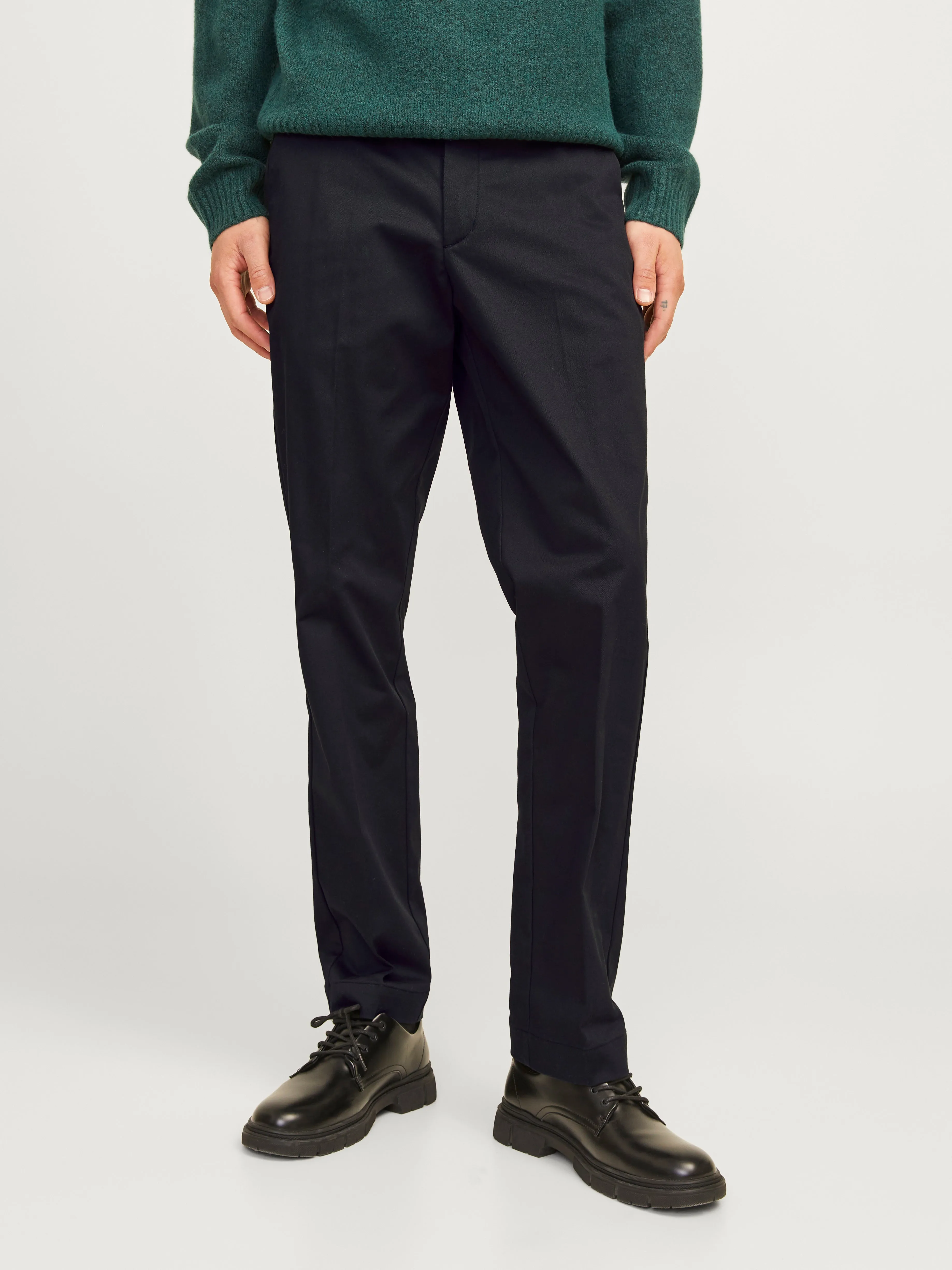 Pantalones chinos Corte relaxed | Negro | Jack & Jones®