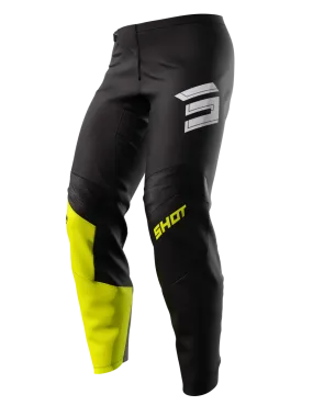 Pantalones de Cross Shot Draw Squad Amarillo Neón
