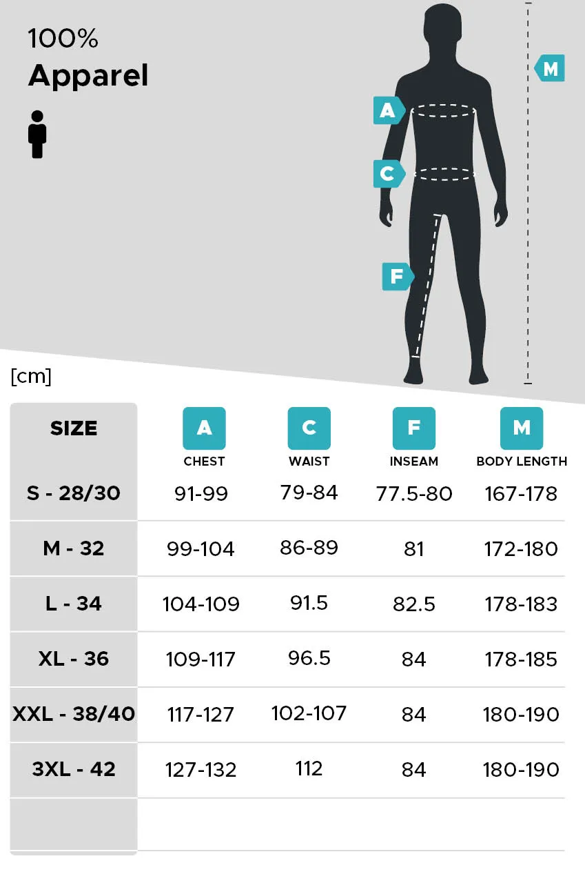 Pantalones de MTB 100% AIRMATIC Grises