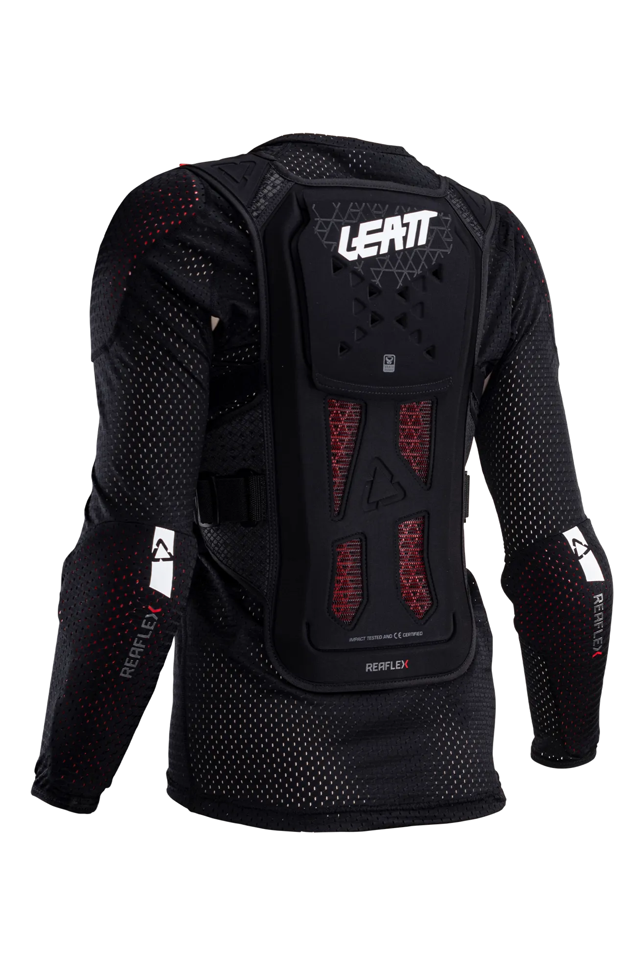 Peto de Cross Mujer Leatt ReaFlex Negro