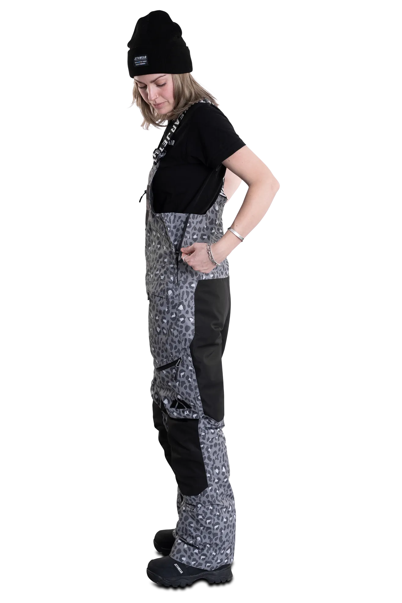 Peto Mujer Jethwear Bib 60g Snow Leo 