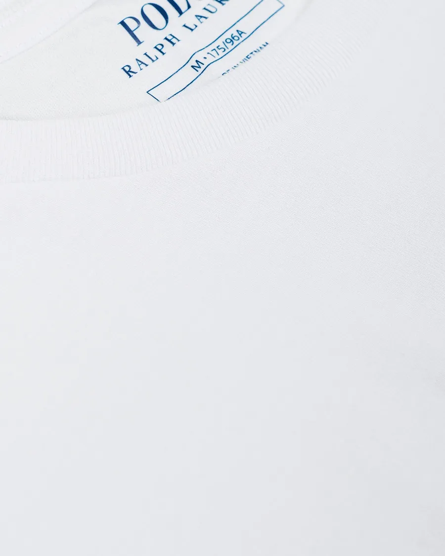 Polo Ralph Lauren 3-Pack Crew Neck T-Shirt White