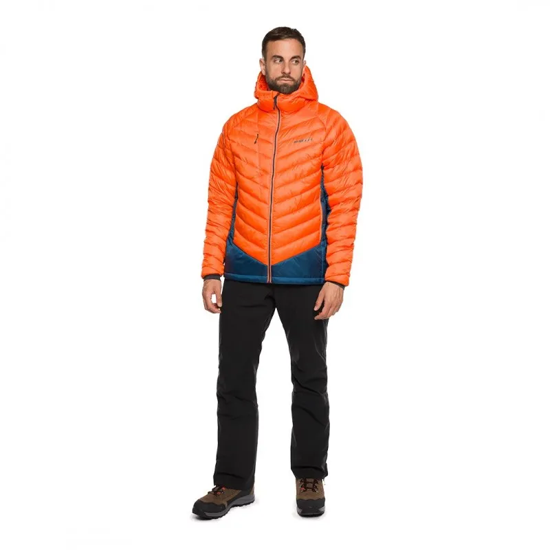 Trangoworld CHAQUETA MEDEL NARANJA/AZUL OSCURO